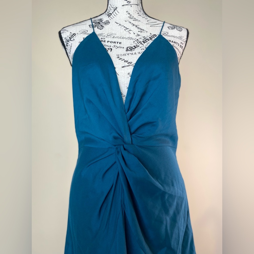 NWT Jarlo Long Green Gown Size 10 Org $119